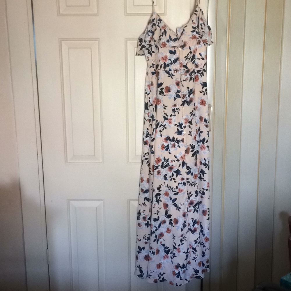 Band of gypsies floral maxi dress